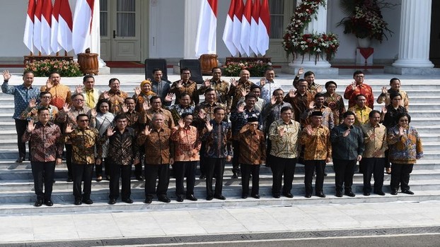 pelantikan menteri